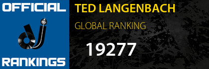 TED LANGENBACH GLOBAL RANKING