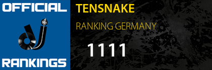 TENSNAKE RANKING GERMANY