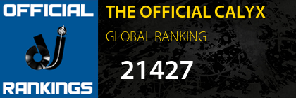 THE OFFICIAL CALYX GLOBAL RANKING