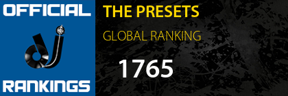 THE PRESETS GLOBAL RANKING