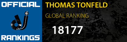 THOMAS TONFELD GLOBAL RANKING