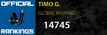 TIMO G. GLOBAL RANKING