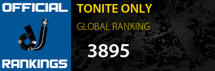 TONITE ONLY GLOBAL RANKING