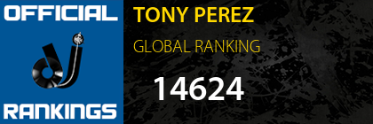 TONY PEREZ GLOBAL RANKING
