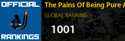 The Pains Of Being Pure At Heart GLOBAL RANKING