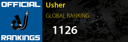 Usher GLOBAL RANKING