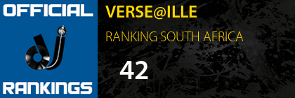 VERSE@ILLE RANKING SOUTH AFRICA
