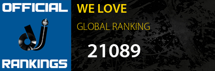 WE LOVE GLOBAL RANKING