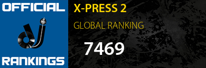 X-PRESS 2 GLOBAL RANKING
