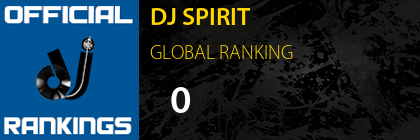 DJ SPIRIT GLOBAL RANKING