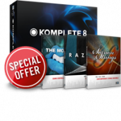 KOMPLETE 8 - Instruments and Effects Collection, Bundle with 27+3 products